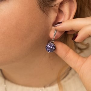 Orecchino Sfera Swarovski