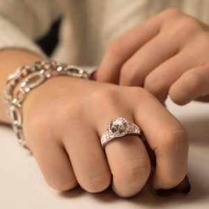 Anello ac ring bianco