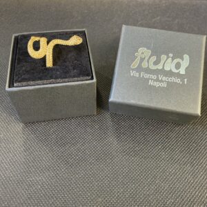 Anello serpente dorato