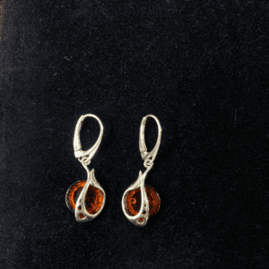 Orecchini ambra