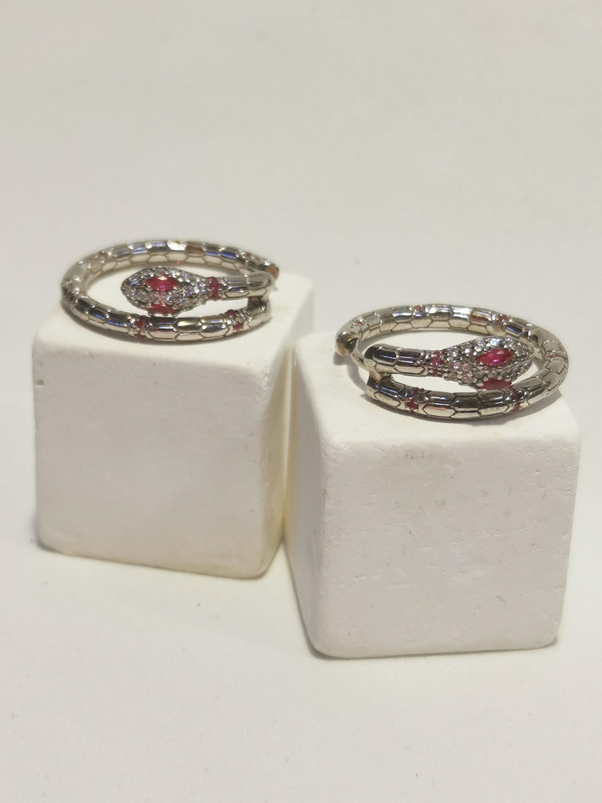 Cerchi serpente con cristalli - immagine 5