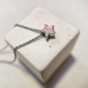 Collana Stellina rosa
