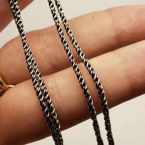 Collana stile catena a corda