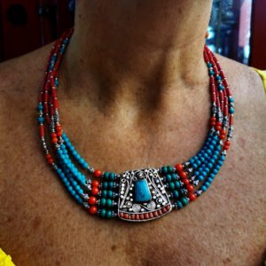 Tibet - Collana centrale turchese