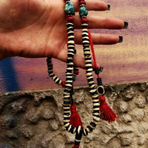 Mandala bicolore con turchese