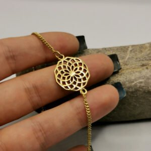 Sacred geometry bracelet