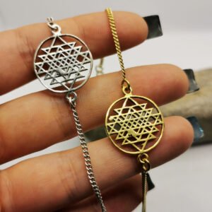 Śrīyantra bracelet