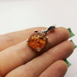 Amber Dot pendant