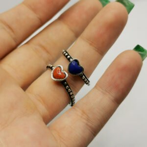 Heart rings