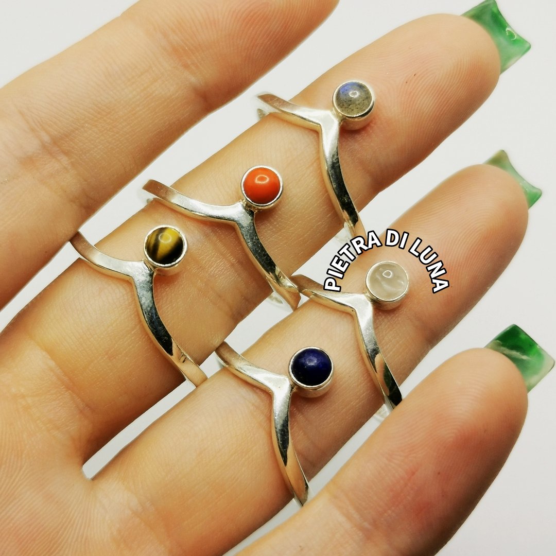Drop stone ring - immagine 5