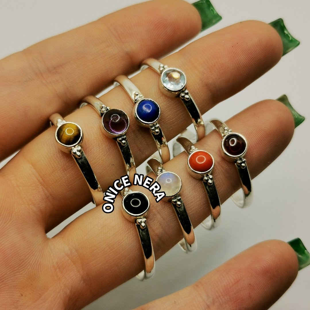 Gem stone ring - immagine 9