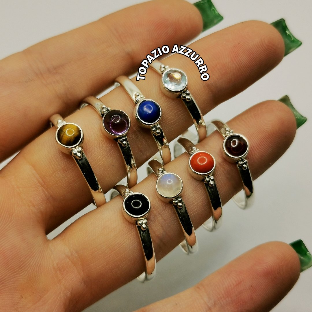 Gem stone ring - immagine 2