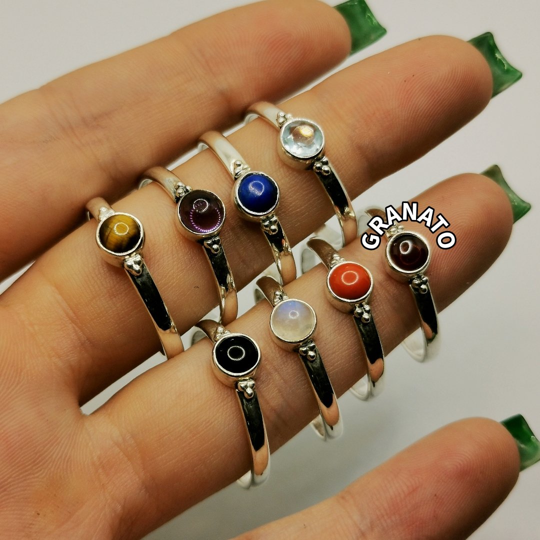 Gem stone ring - immagine 6