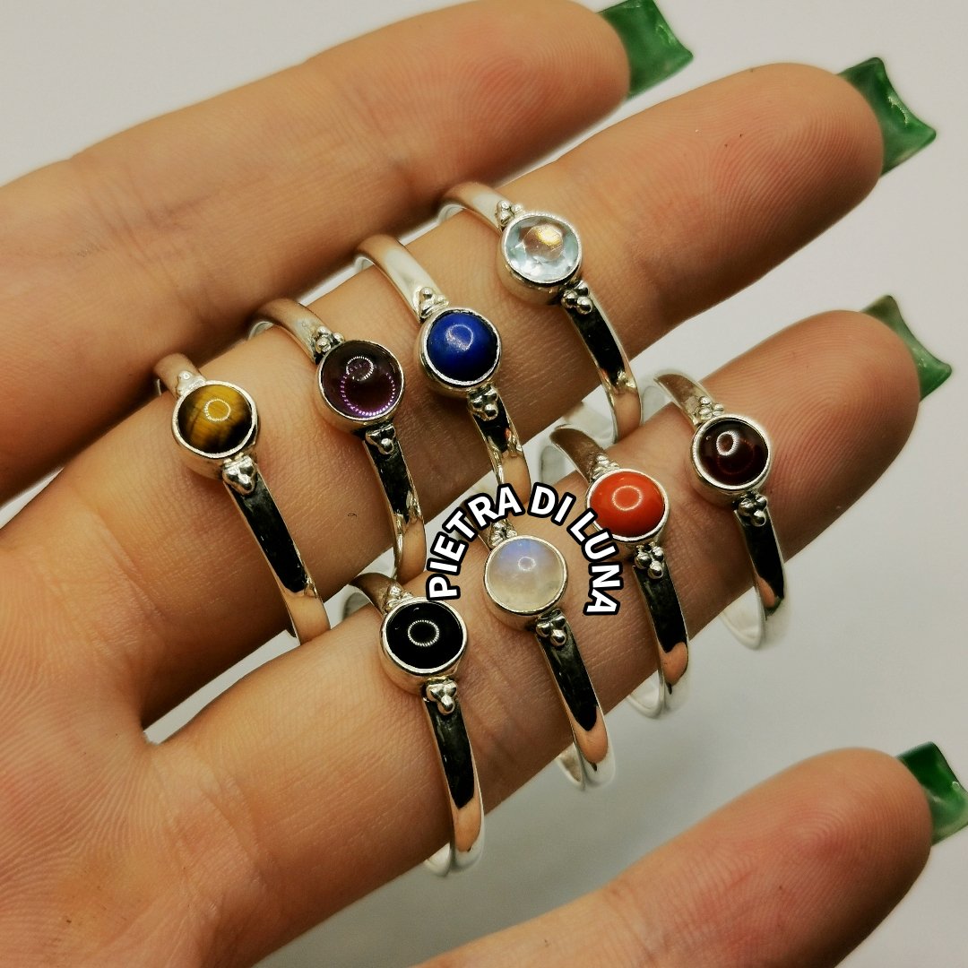 Gem stone ring - immagine 8