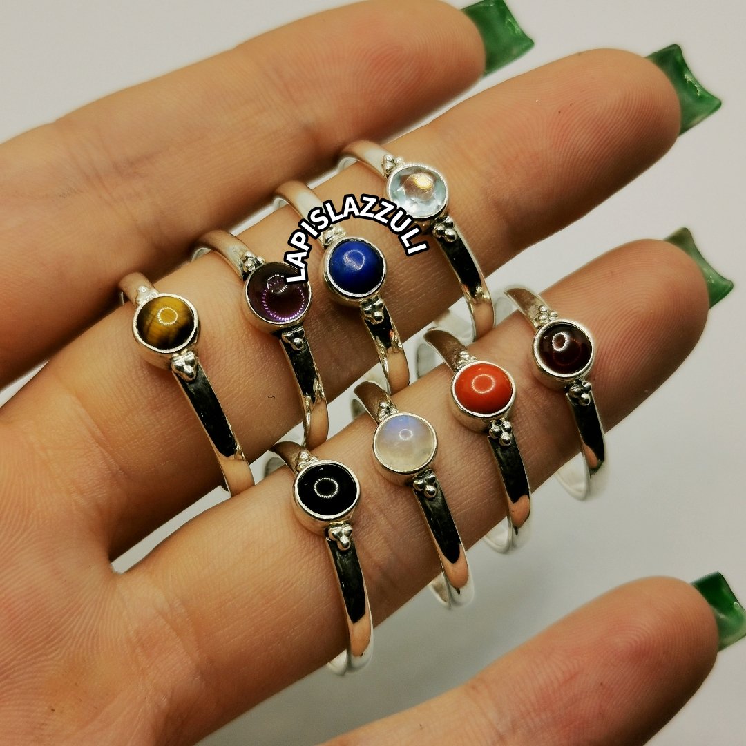 Gem stone ring - immagine 3