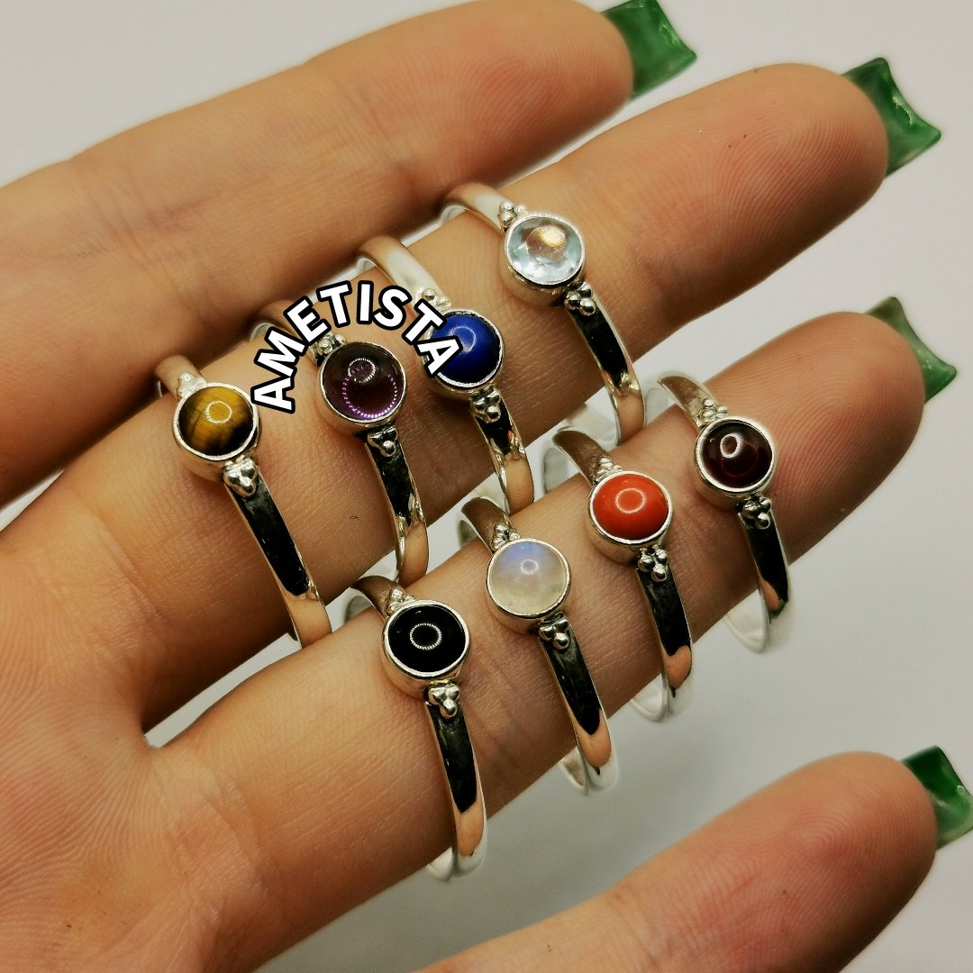 Gem stone ring - immagine 4