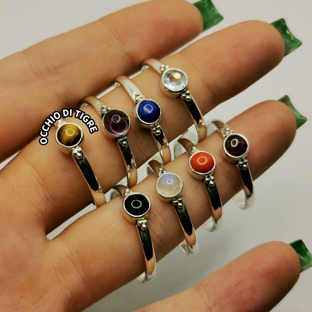 Gem stone ring - immagine 5