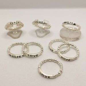 Peace-Love-Hope ring