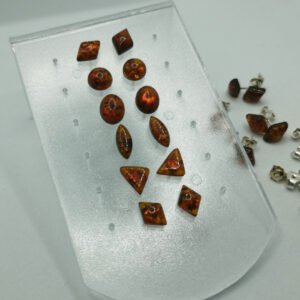 Orecchini piccoli d'ambra