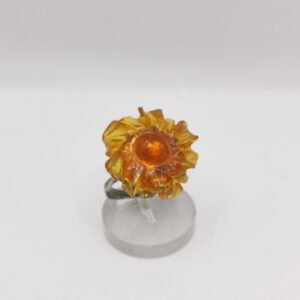 Anello con Ambra