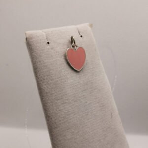 Ciondolo cuore rosa