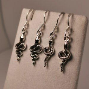 Snake - earrings