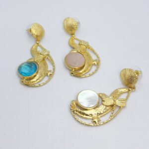 Orecchini con pietre naturali