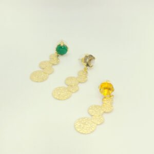 Orecchini con pietre naturali