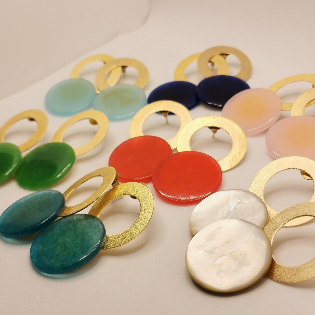 Orecchini con Agata - immagine 2