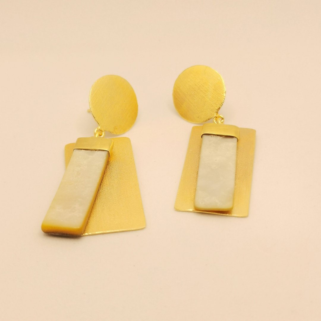 Orecchini con Agata rettangolare - immagine 10