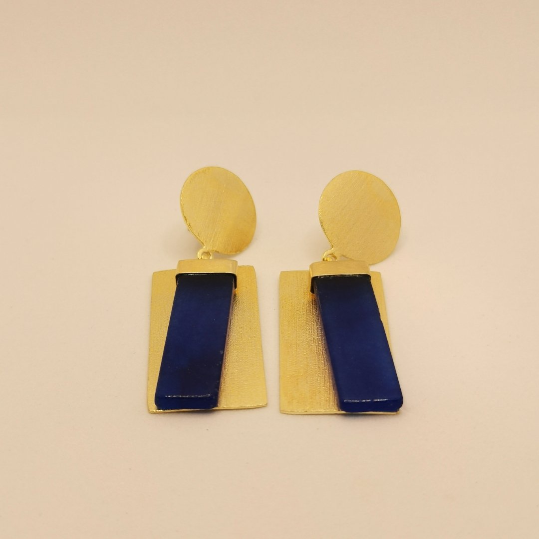 Orecchini con Agata rettangolare - immagine 8