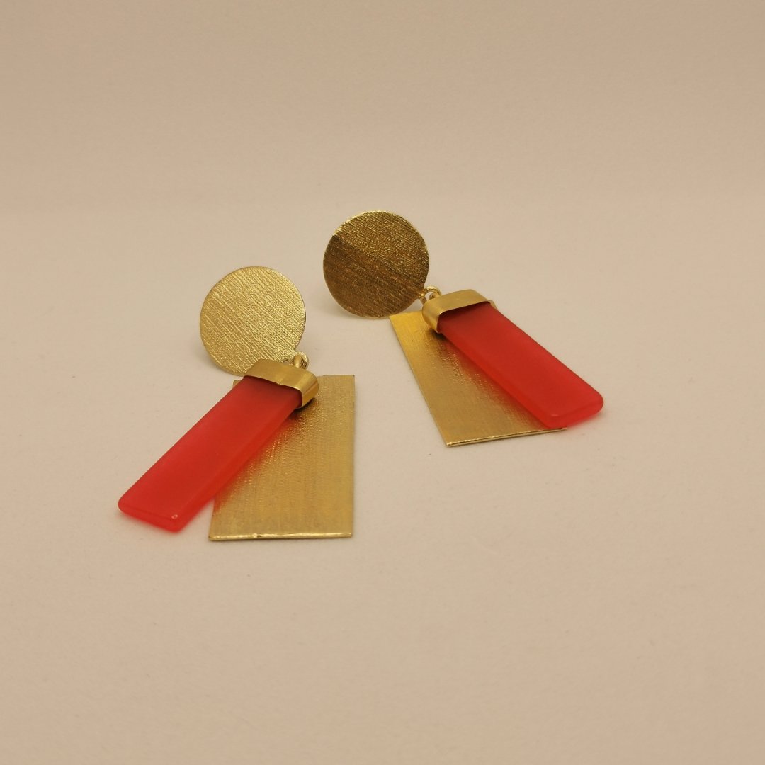 Orecchini con Agata rettangolare - immagine 6