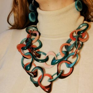 Set Avorio vegetale - Sea Color Double Loop
