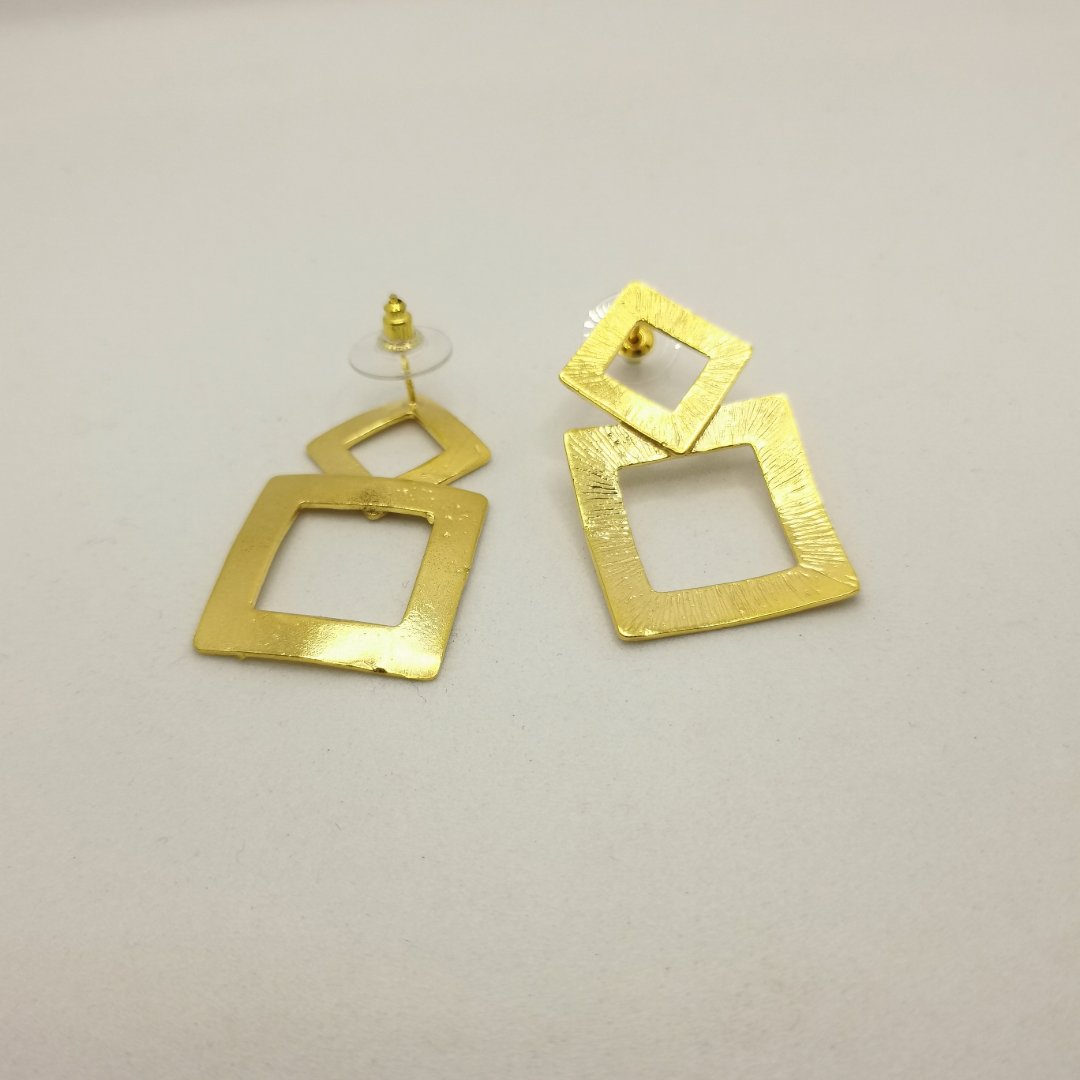 Orecchini Double Square - immagine 3