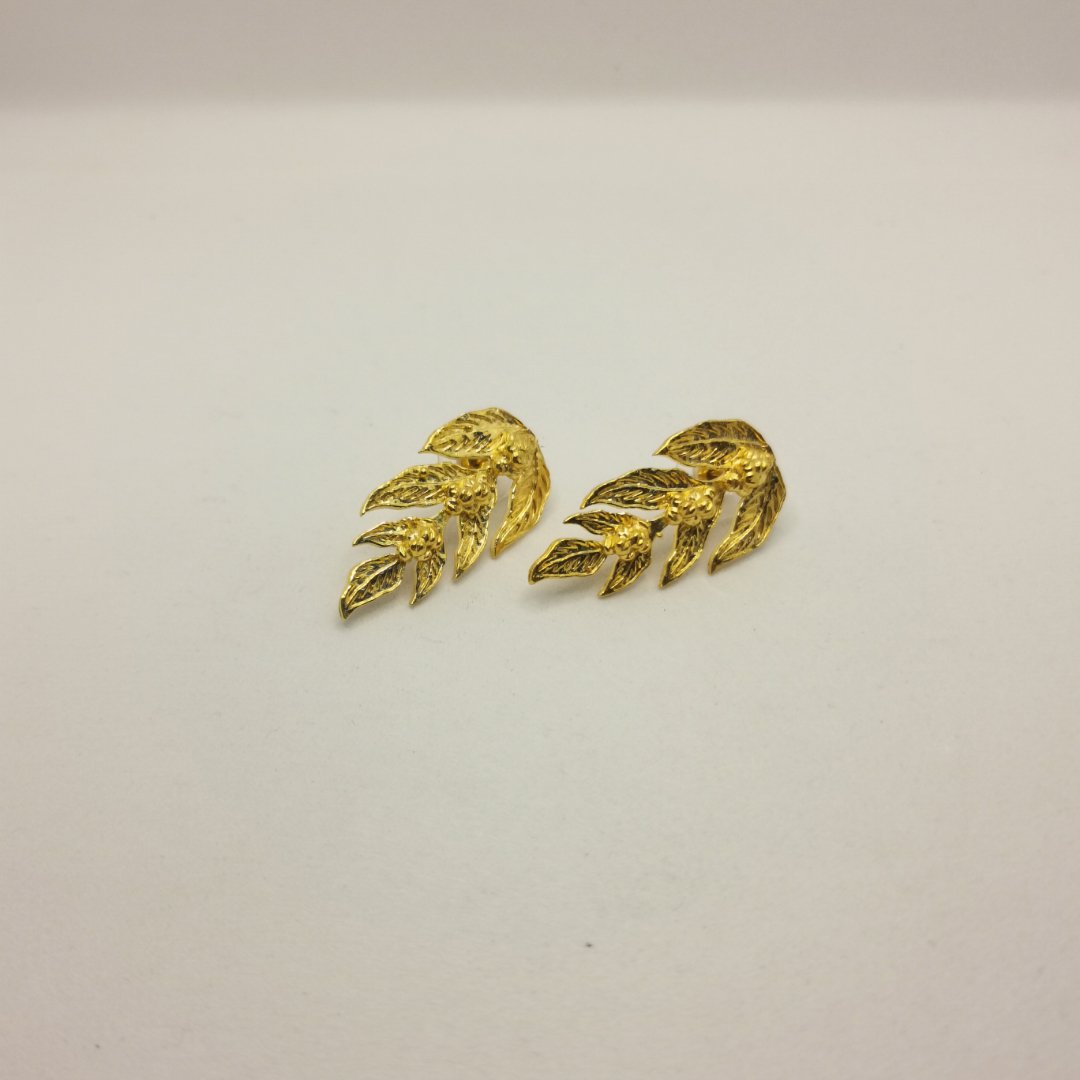 Orecchini Foglie - immagine 2