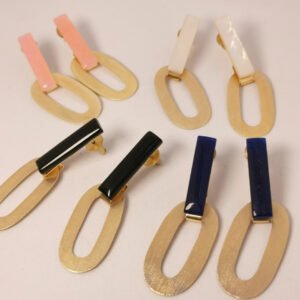 Orecchini  Asola con Agata