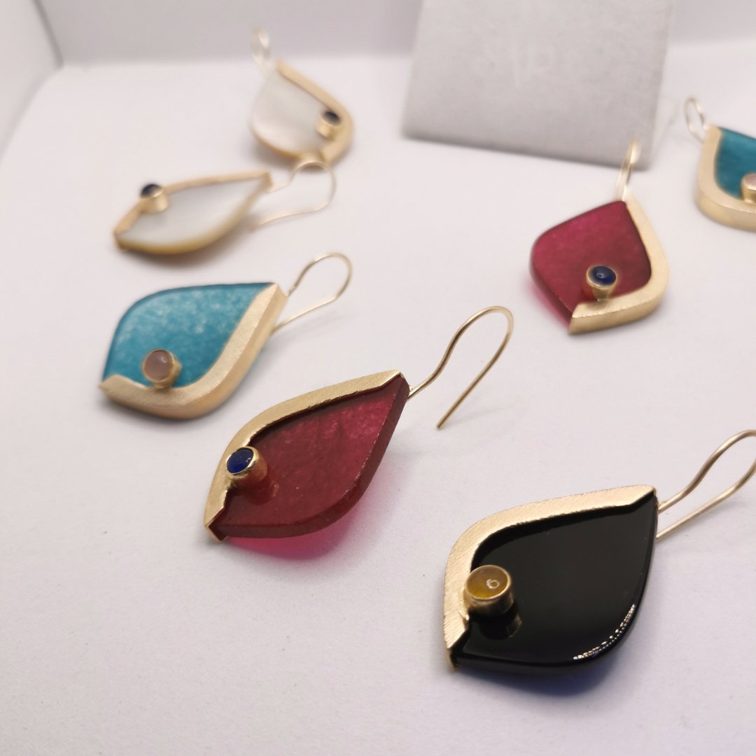 Orecchini Nemo con Agata - immagine 6