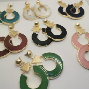 Orecchini Creola con Agata