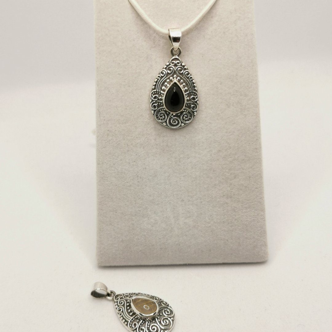 Goth Pendant - Drop stone - immagine 2