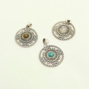 Pendant - Etnic style & stones