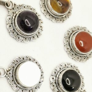 Pendant - Flower stone