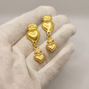 Vintage earrings - Sacred Heart