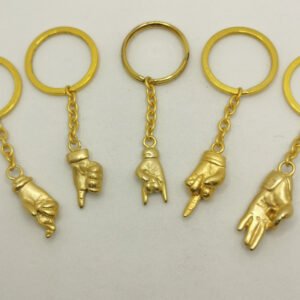 Keychain - Neapolitan gestures