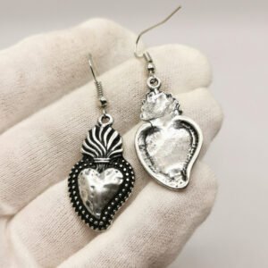 Vintage earrings - Cuore sacro