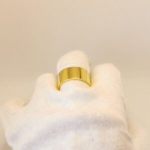 Anello fascia dorato