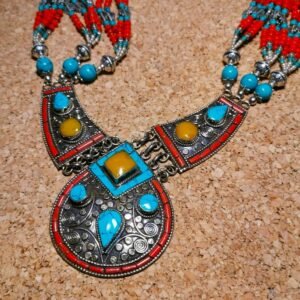Tibet - Collana con centrale