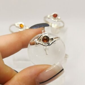 Anello con Ambra