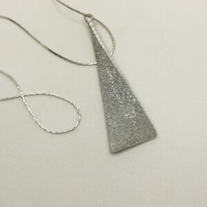 Diamond-coated aluminium nacklace