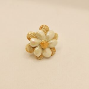 Ceramic -  Yellow Flower