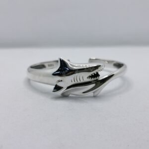 Silver Shark Bracelet